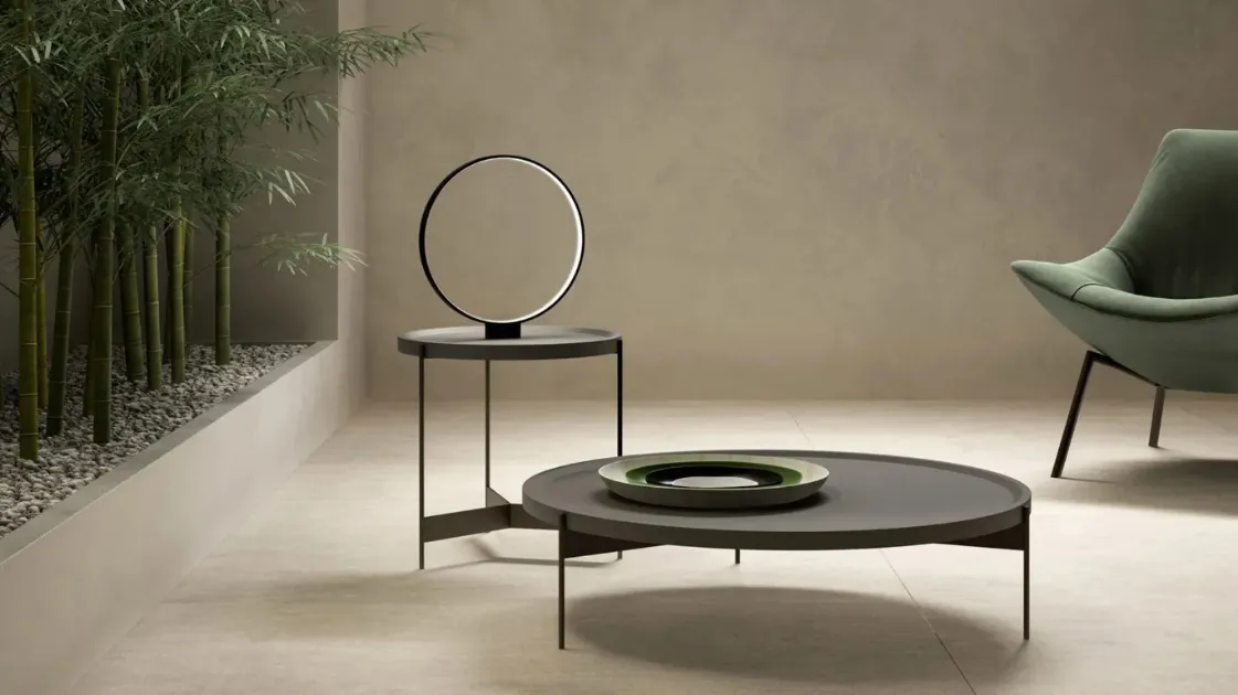 Henry coffee table in lacquered MDF by Doimo Salotti.