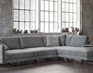 Doimo Salotti's Bart fabric corner sofa.