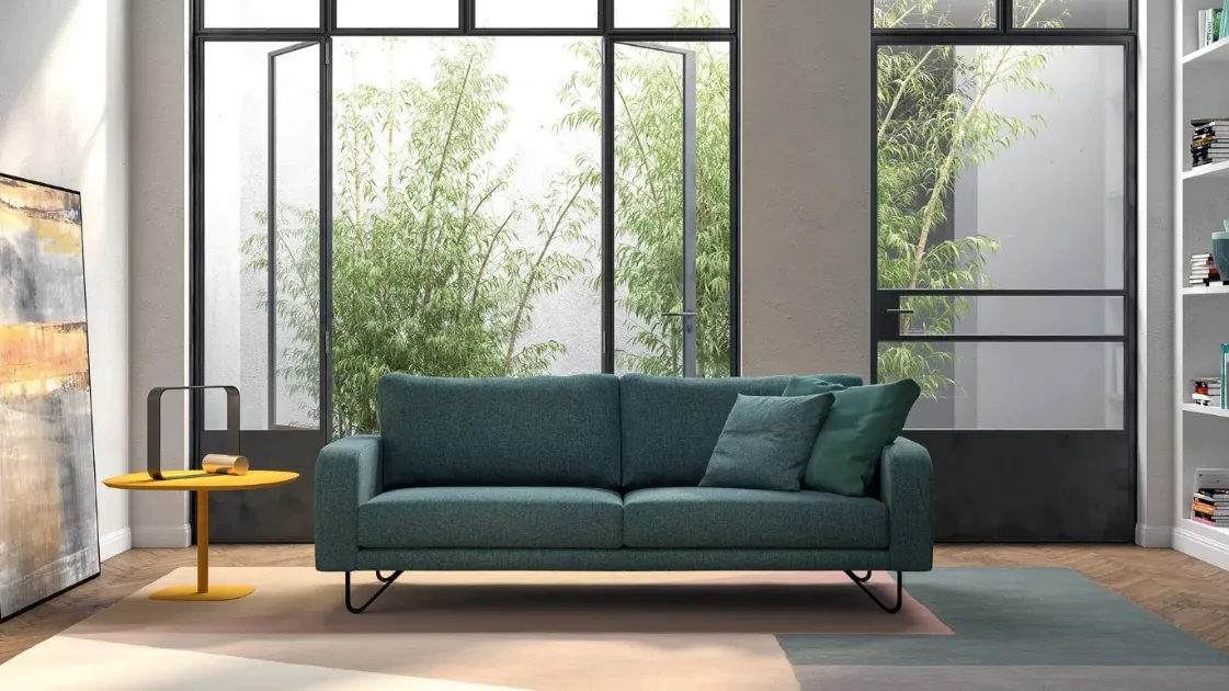 Linear sofa Mister by Doimo Salotti