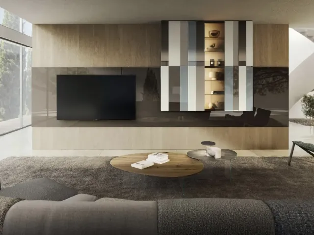  Parete Attrezzata NOW 2921 di Lago