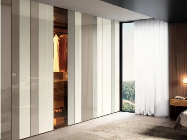  Armadio con ante battenti NOW 2741 di Lago