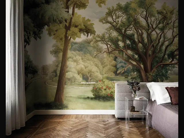 Wallpaper Le Parc Élégant by London Art.