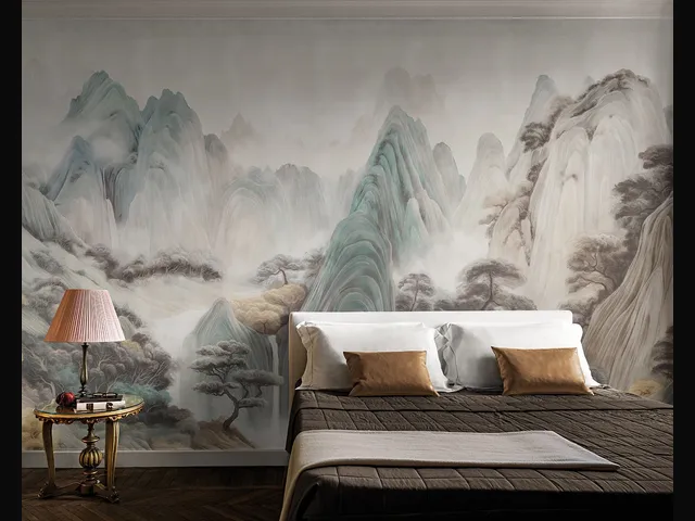 Wallpaper Les Rochers Mystiques by London Art
