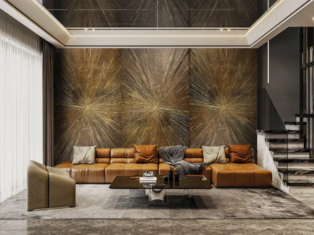 Metal Ray wallpaper by London Art