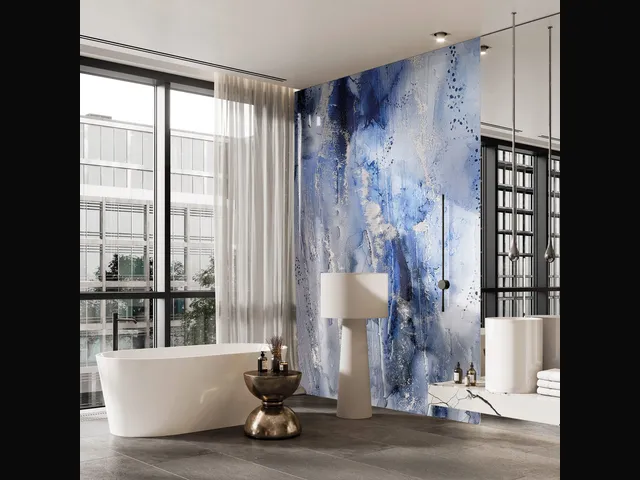 Vertical Breeze wallpaper by London Art.