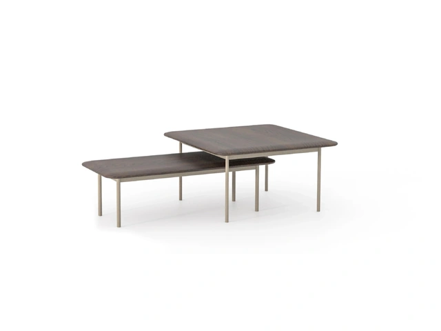Drop wooden side table by Devina Nais