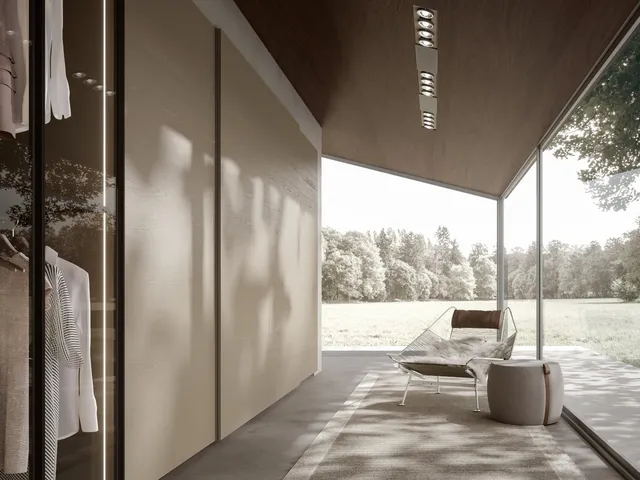 Smooth wardrobe SP31 in ash by Veneran