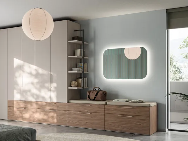 Wardrobe with swing door Smooth M 32 36 by Orme