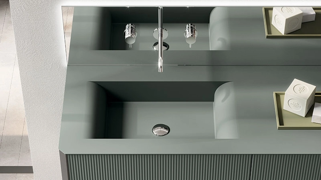 Bathroom Vanity Unit Honey 02 by Cerasa