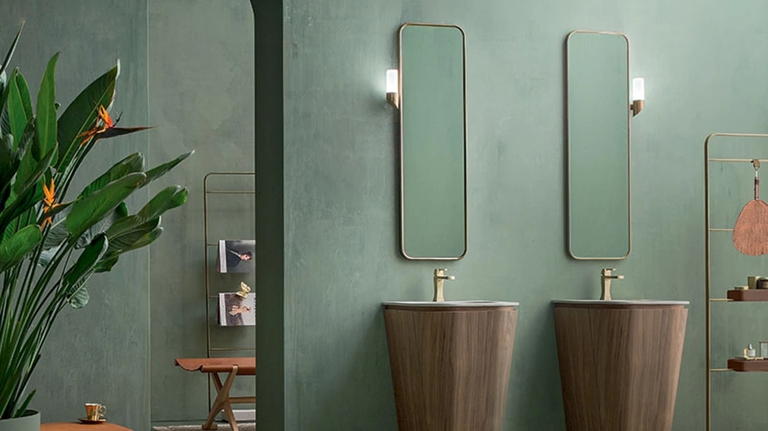Bathroom Vanity Suede 01 by Cerasa