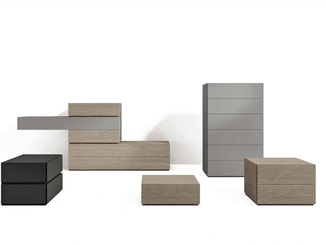 Night group module in matte lacquer by Veneran.