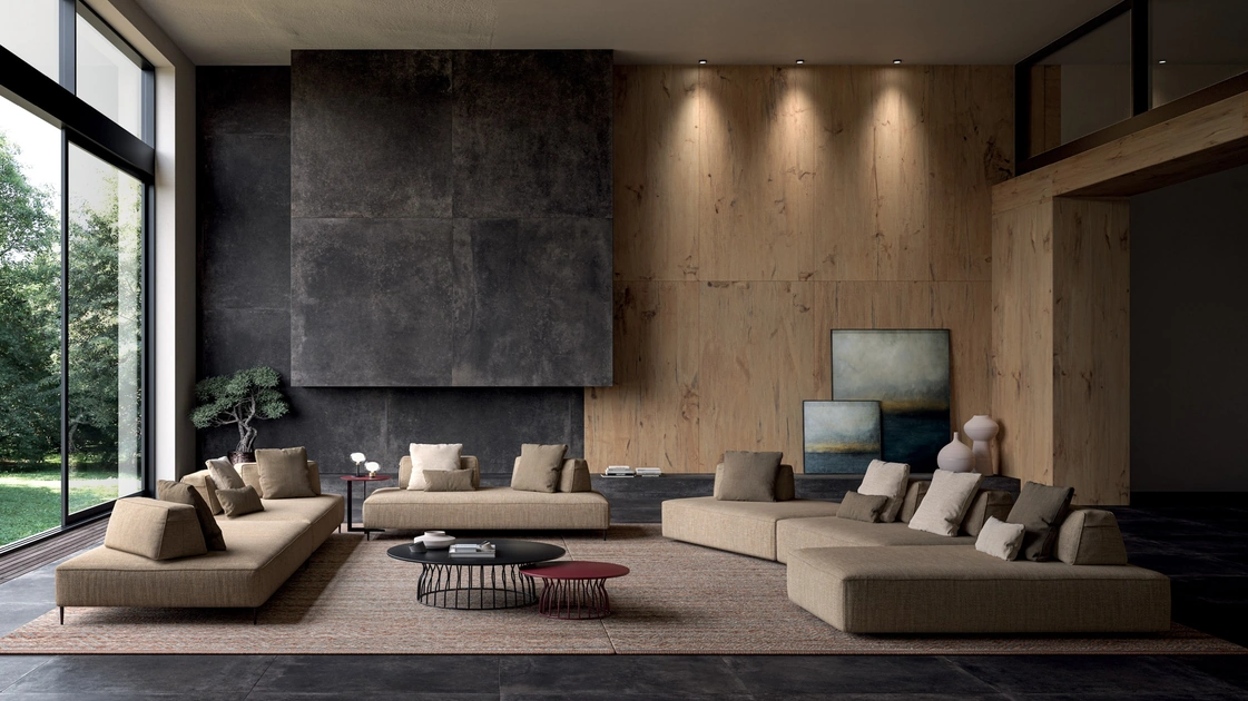 Biba Salotti fabric beautiful living room
