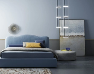 Hollis padded bed by Biba Salotti