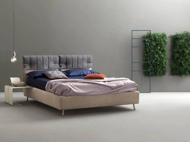 Bed with reversible headboard Clip by Bside