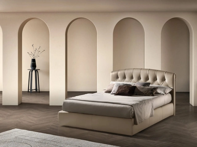 Bed Dream in eco-leather by Bside
