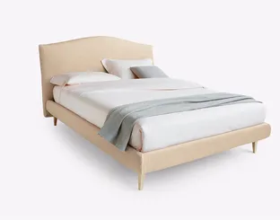Lyle Modern round-headed bed by Noctis