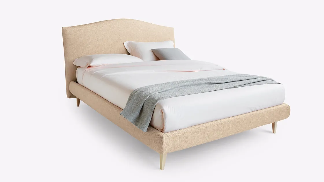 Lyle Modern round-headed bed by Noctis