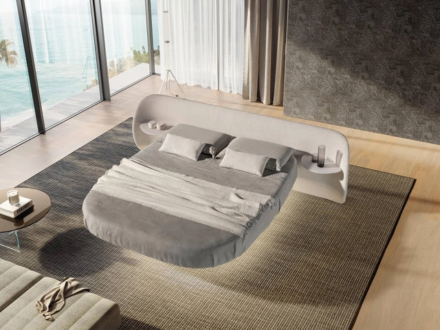 Roundy Air 2895 Bed by Lago