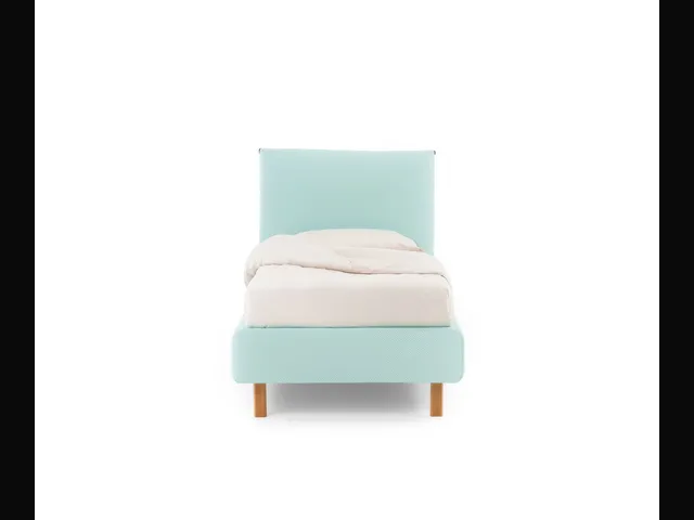 Single bed with storage container London by Noctis