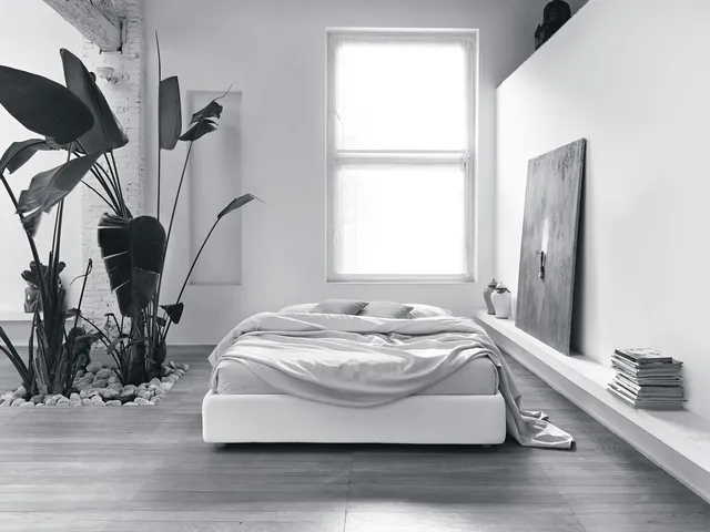 Fabric Sommier bed by Noctis