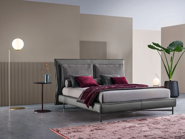 Bed with headboard SP2802 Low by Twils