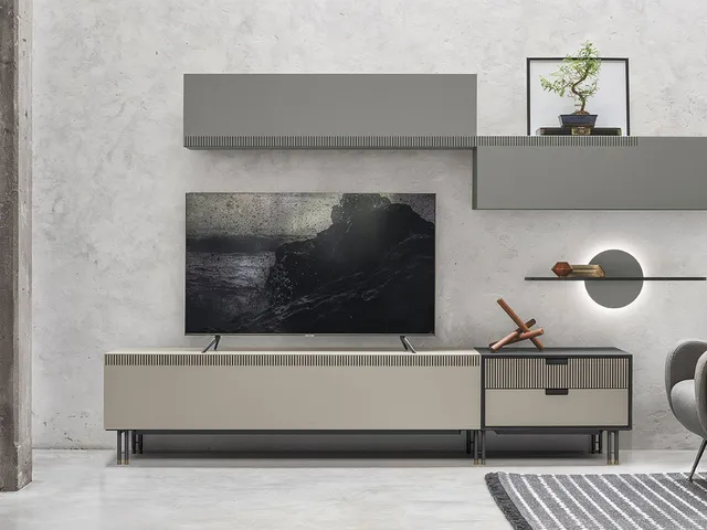 Mobile TV stand TIME UNIT TI 113 by Tomasella