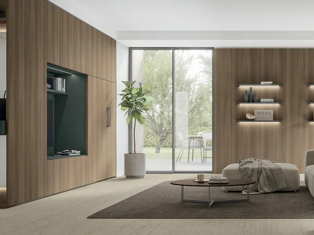 Logic Plus UNIT 02 wall unit by Tomasella.