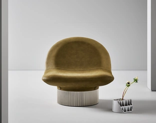 Amour leather armchair by Bonaldo