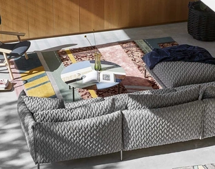 Lilo Wing fabric armchair by Moroso