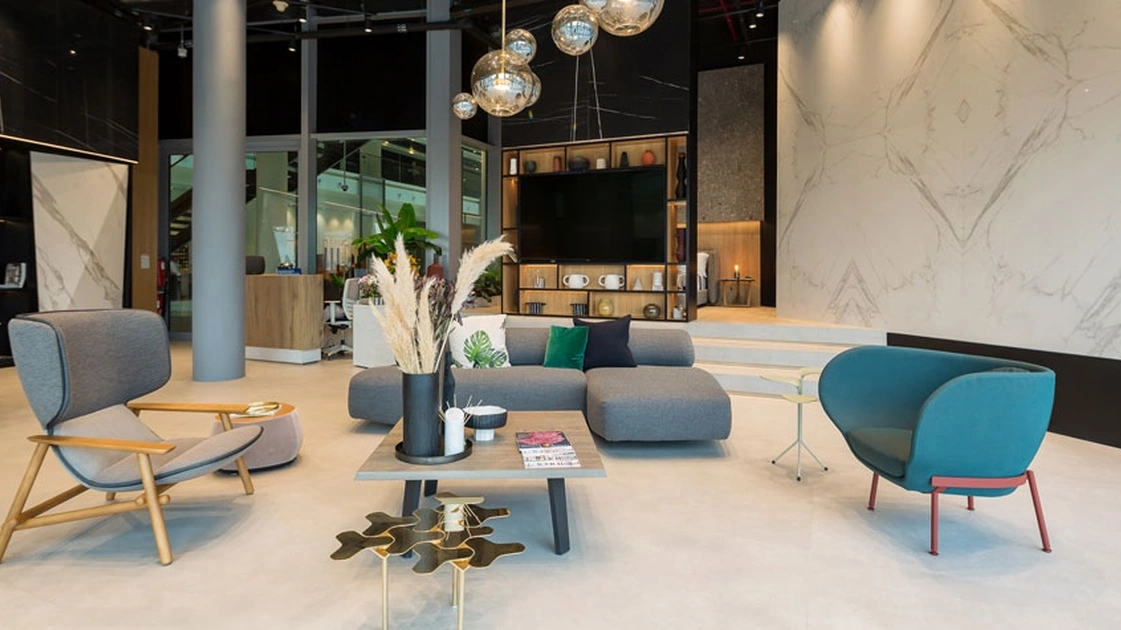Lilo Wing fabric armchair by Moroso
