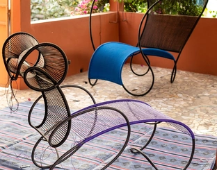 Chaise Longue Modou by Moroso