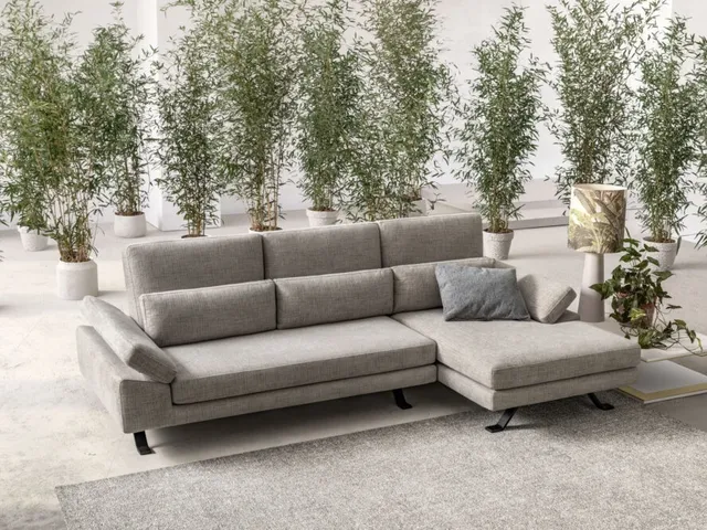 Sofa with peninsula Boss by Samoa
