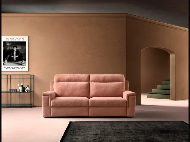 Linear Relax Sofa in Swing Bent Fabric by Samoa.
