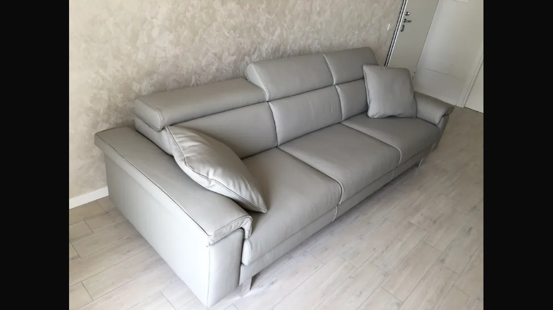 Leather couch