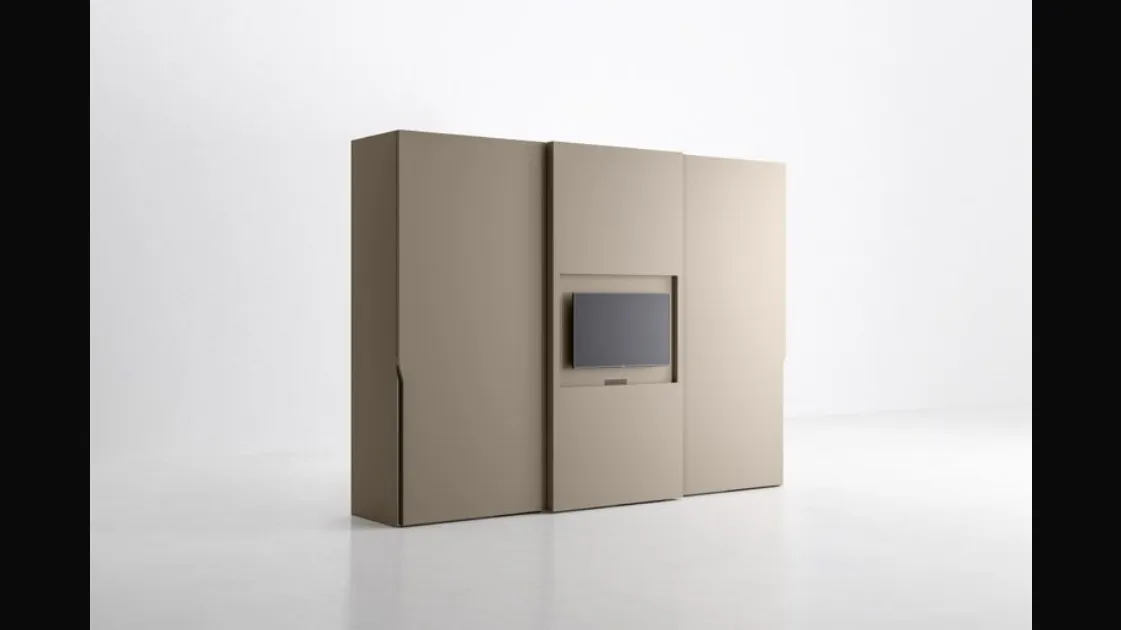 Promotion of Pianca wardrobe with TV door