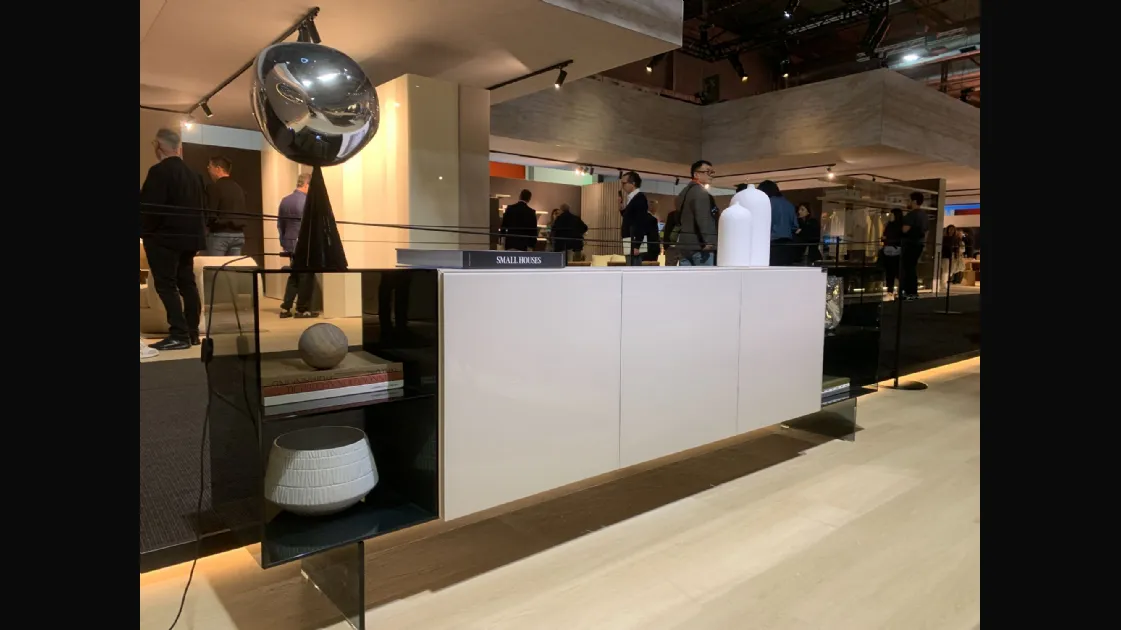Sideboard Lago model 36 and 8 Glass 