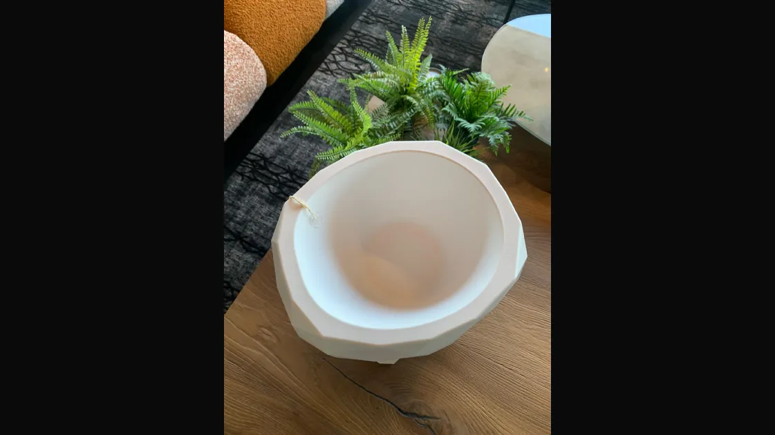 Vaso Adan di Vondom Basic White