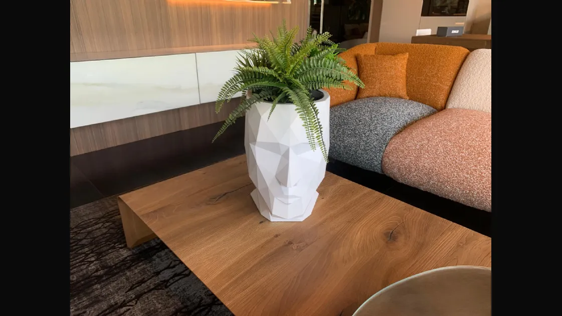 Adan Vase by Vondom Basic White