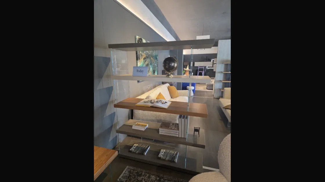 The Air bookcase by Lago is 131.