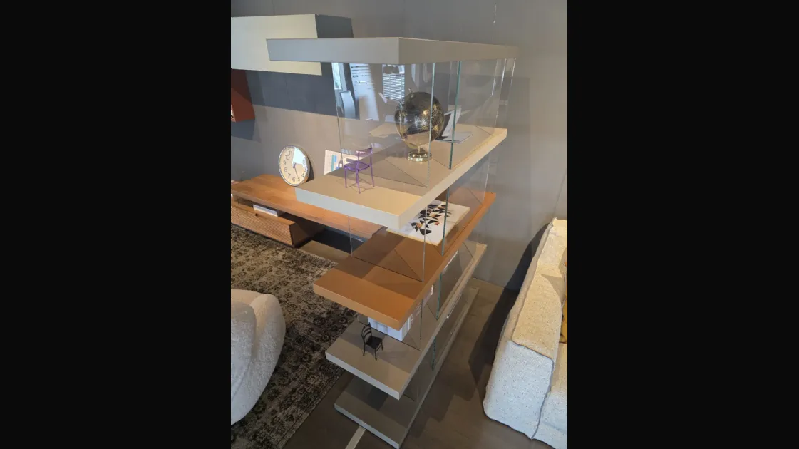 Air bookcase by Lago measuring 131.2