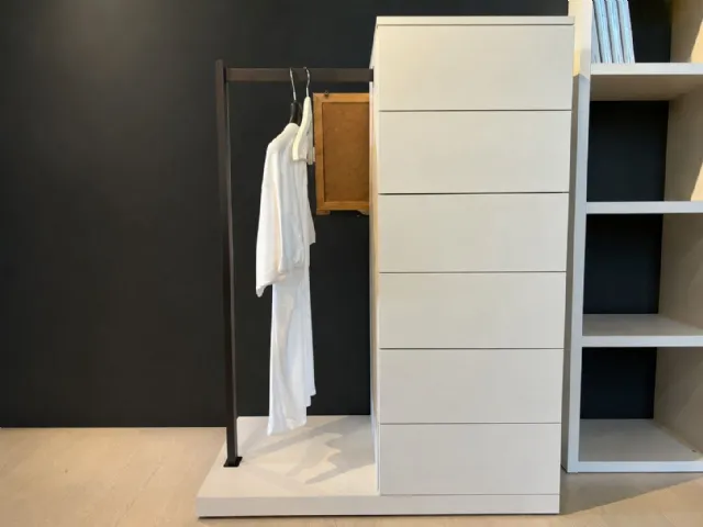 Clever Ambrogio Chest of Drawers with Coat Rack