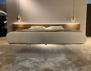 Wildwood Floating Bed with lighting