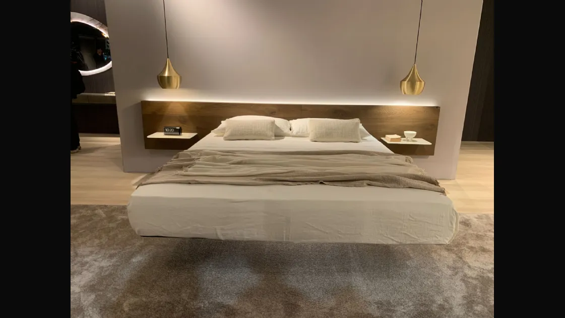 Wildwood Floating Bed with Lighting