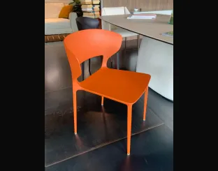 Desalto Koki model chair - Rust