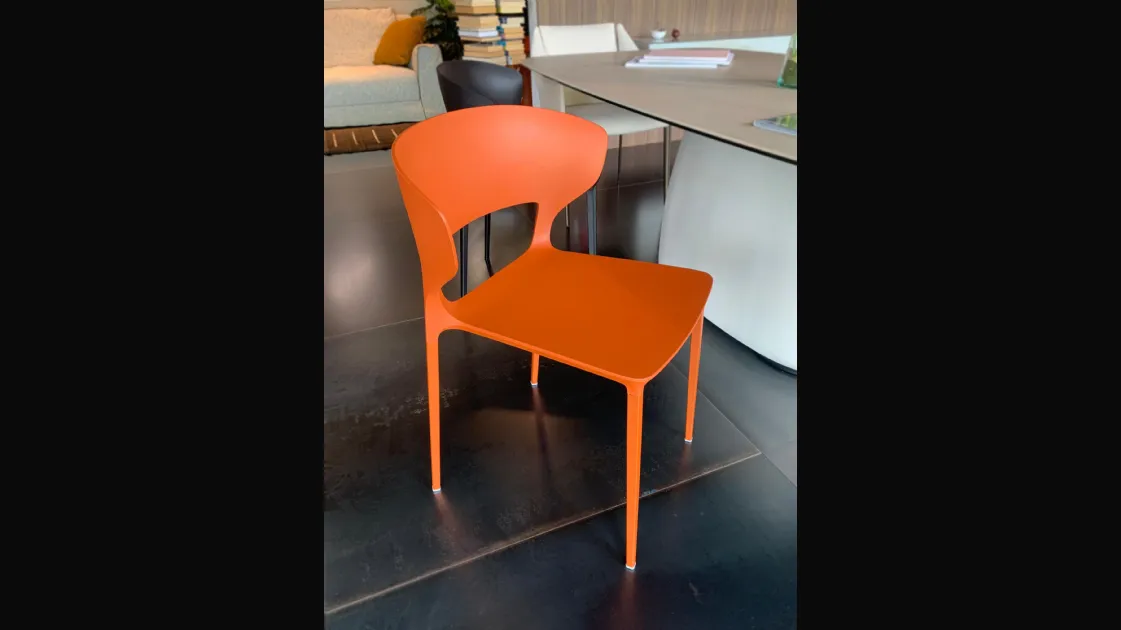 Desalto Koki model chair - Rust