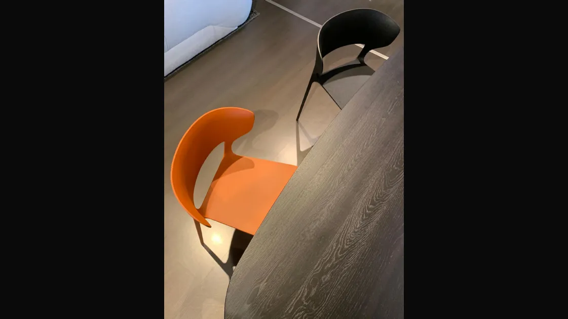 Desalto Koki model chair - Rust