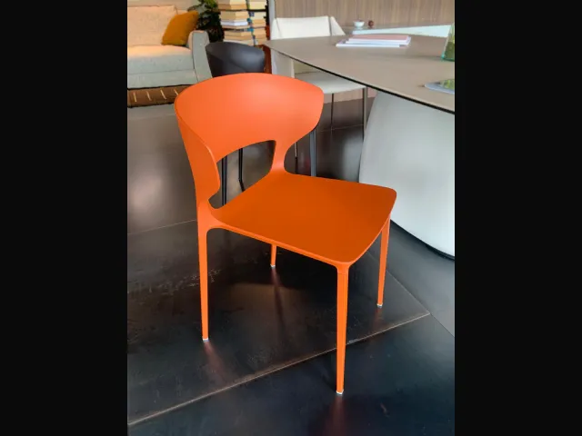 Desalto Koki model chair - Rust