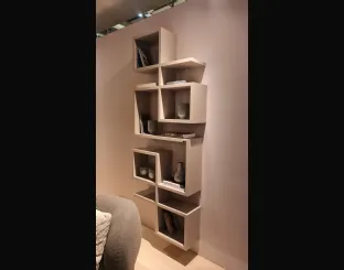 Lagolinea Bookcase in the color Dove Gray