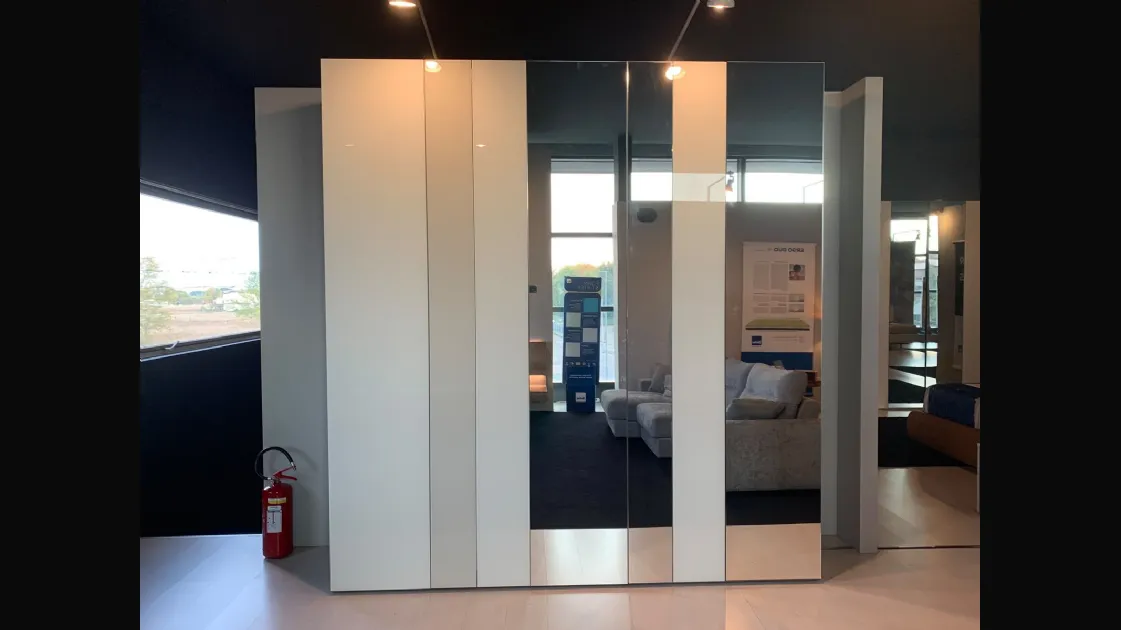 Lago Now Wardrobe with Mirror