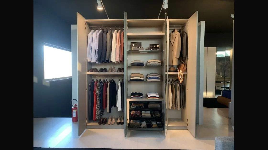 Lago Now Wardrobe with Mirror
